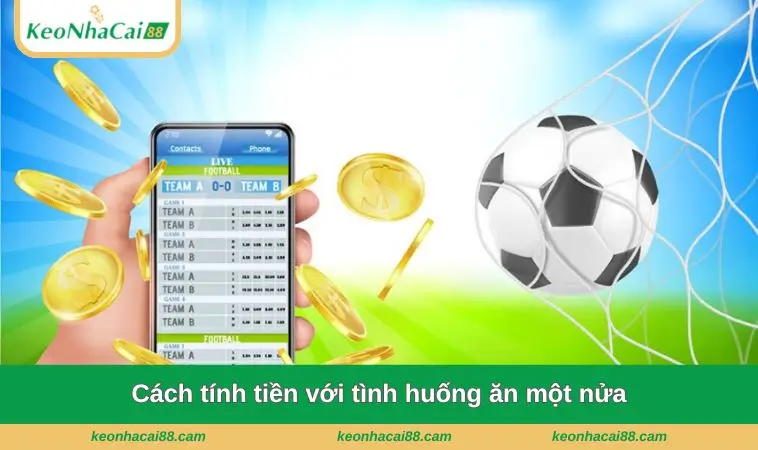 Cách tính tiền với tình huống ăn một nửa